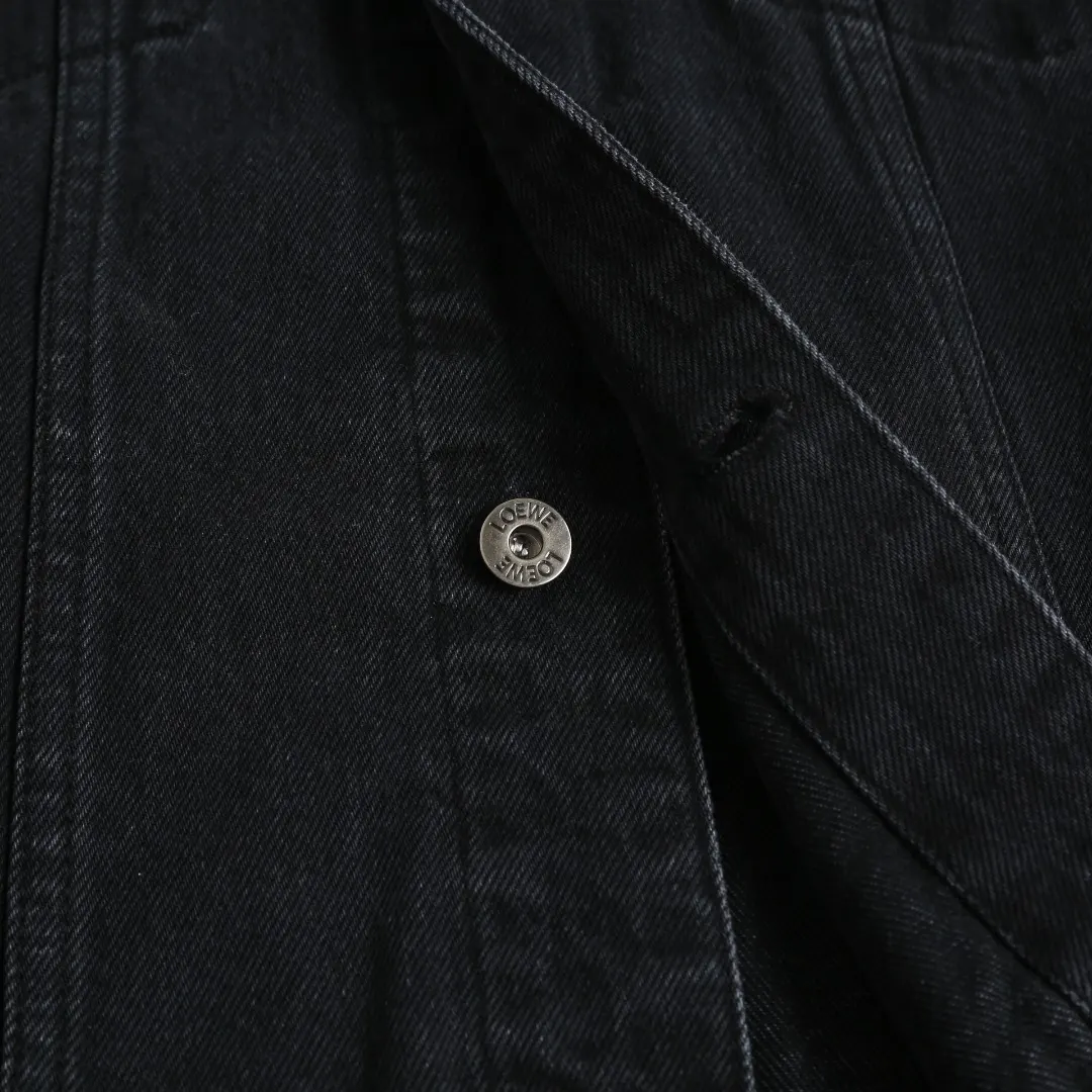 Embroidered Washed Denim Jacket D36024890 — view 8
