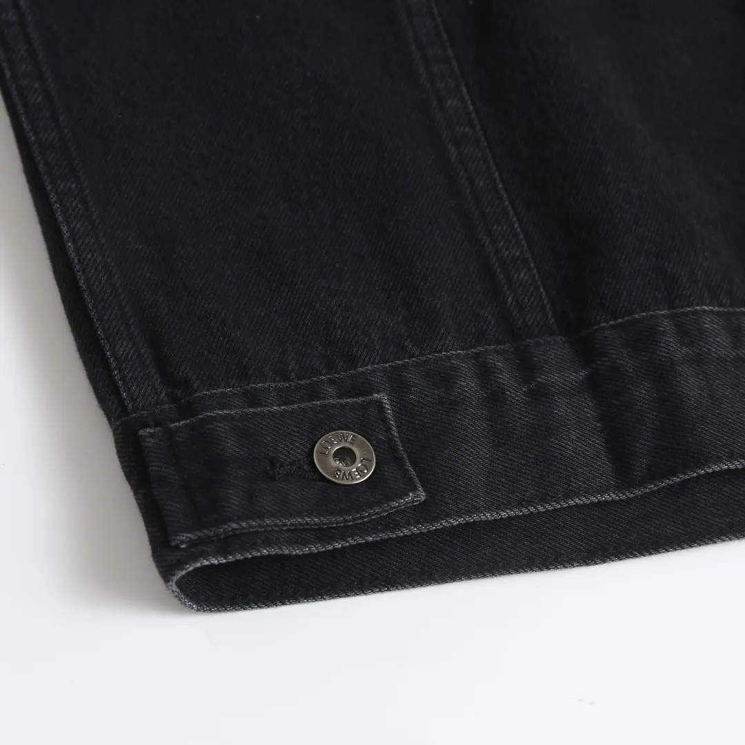 Embroidered Washed Denim Jacket D36024890 — view 11