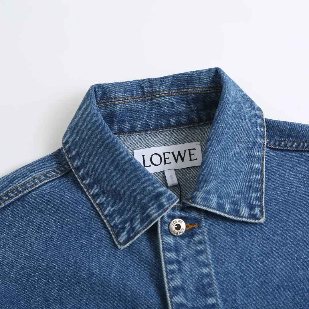 Embroidered Washed Denim Jacket D36024891 — view 3