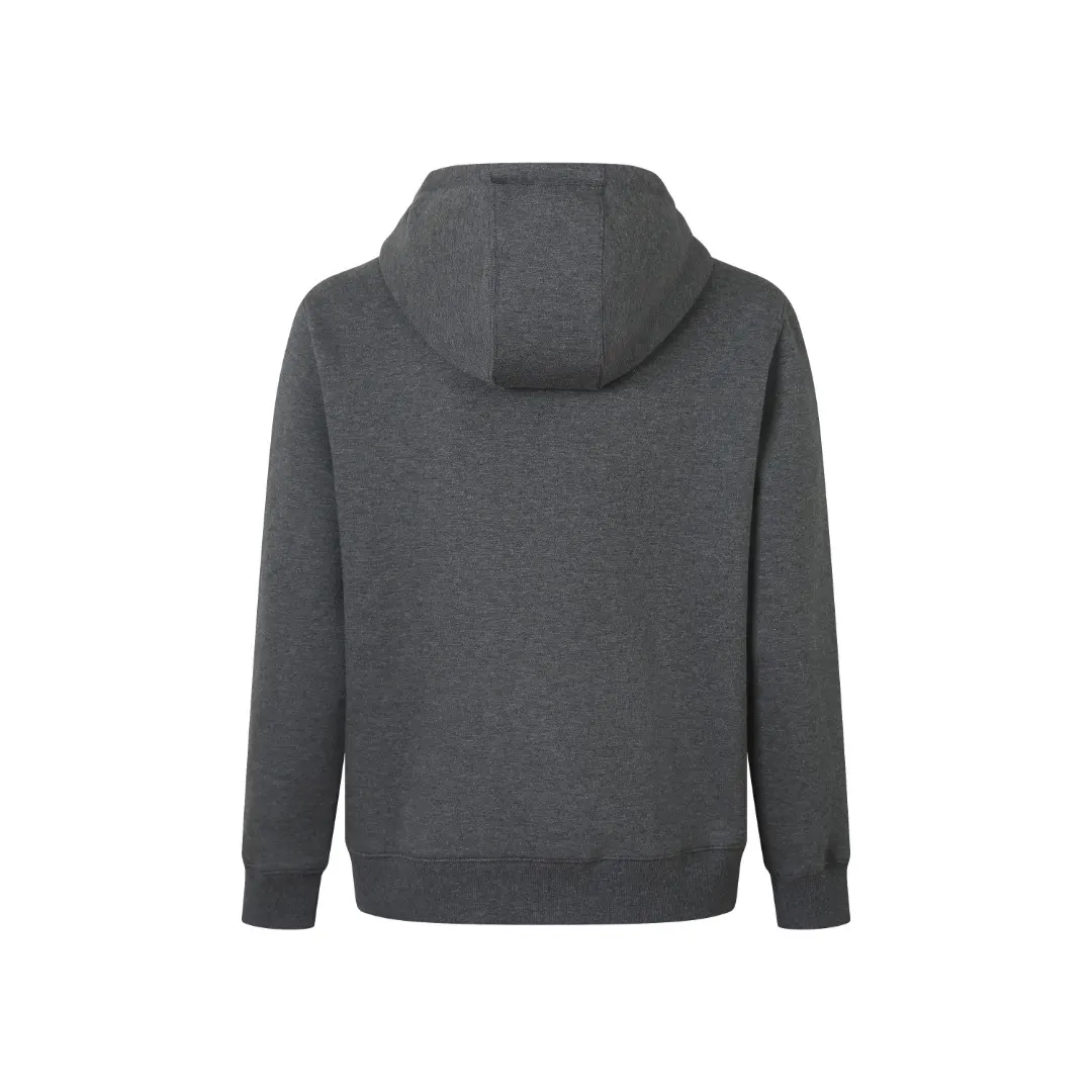 Logo-Embroidered Zip-Up Hoodie with Monogram Lining D36523203 — view 3