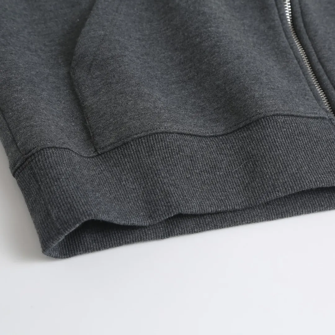 Logo-Embroidered Zip-Up Hoodie with Monogram Lining D36523203 — view 9
