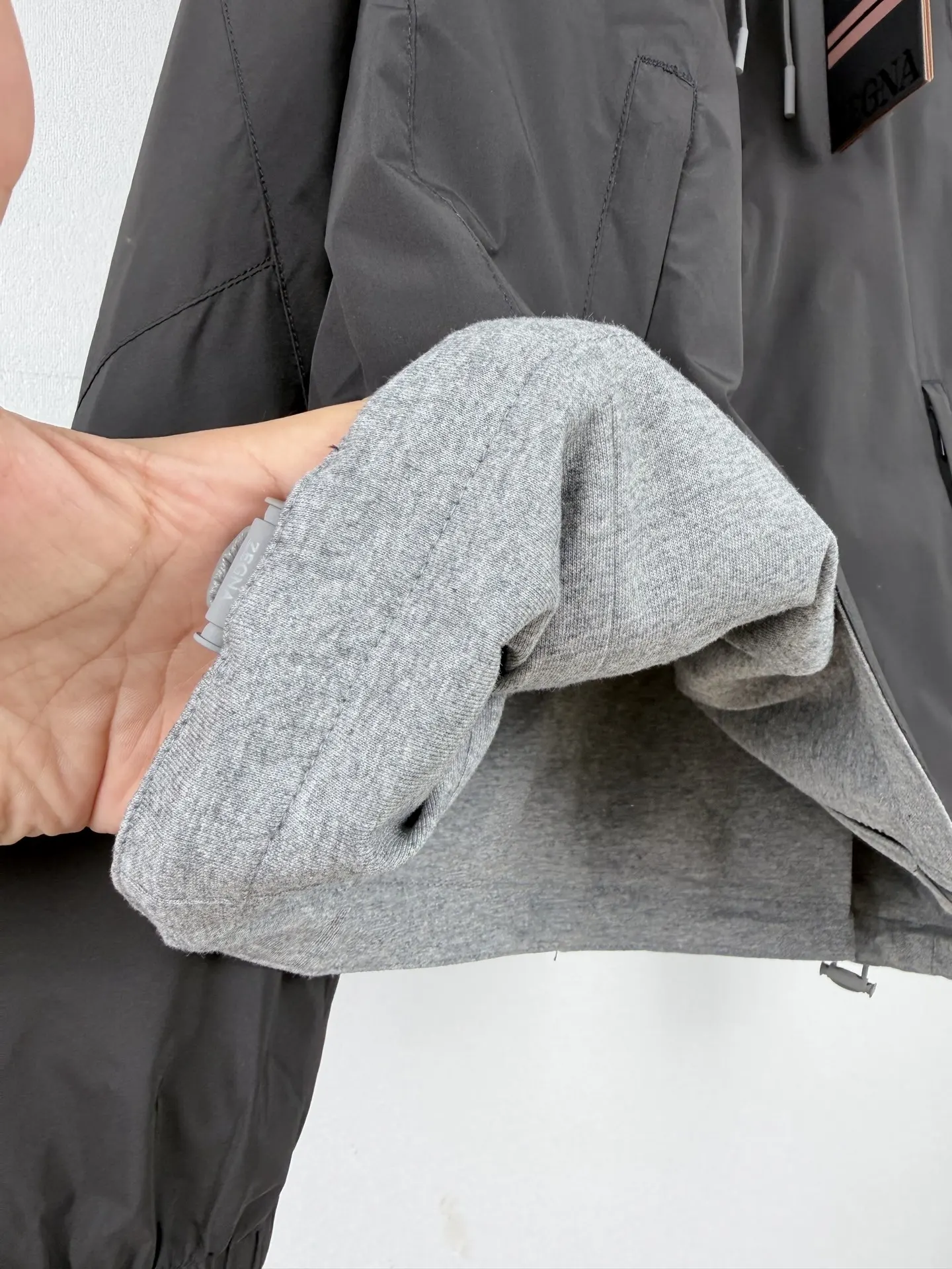 Brezza Reversible Microfibre and Cashmere-Blend Jacket D36521327 — view 9