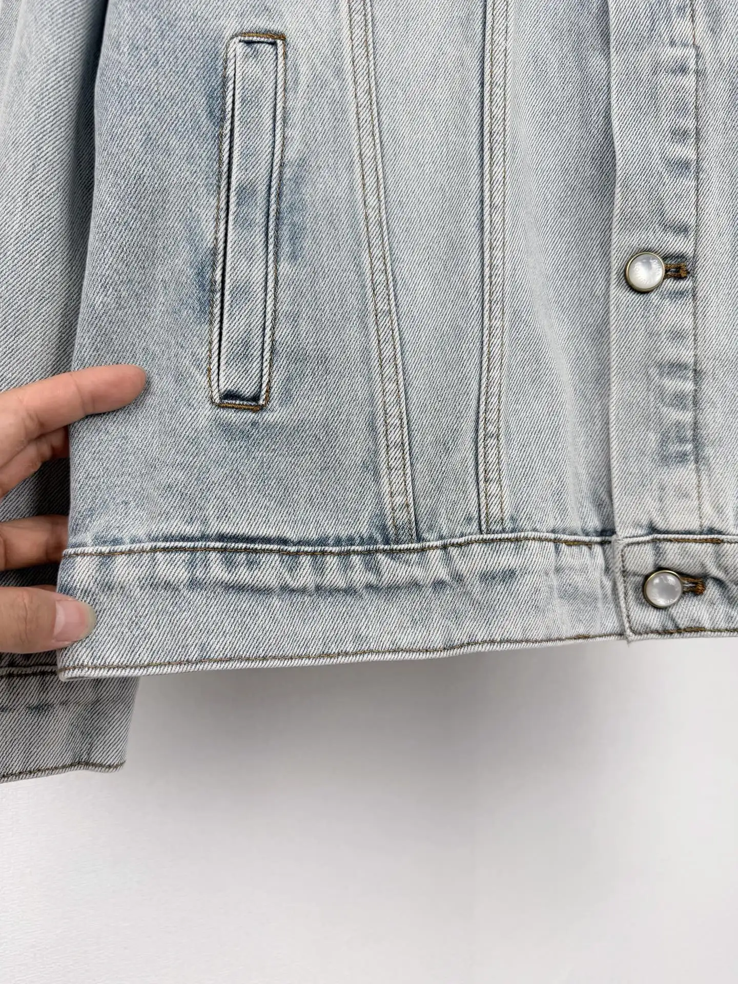 Embellished Skater Denim Jacket D37021398 — view 10