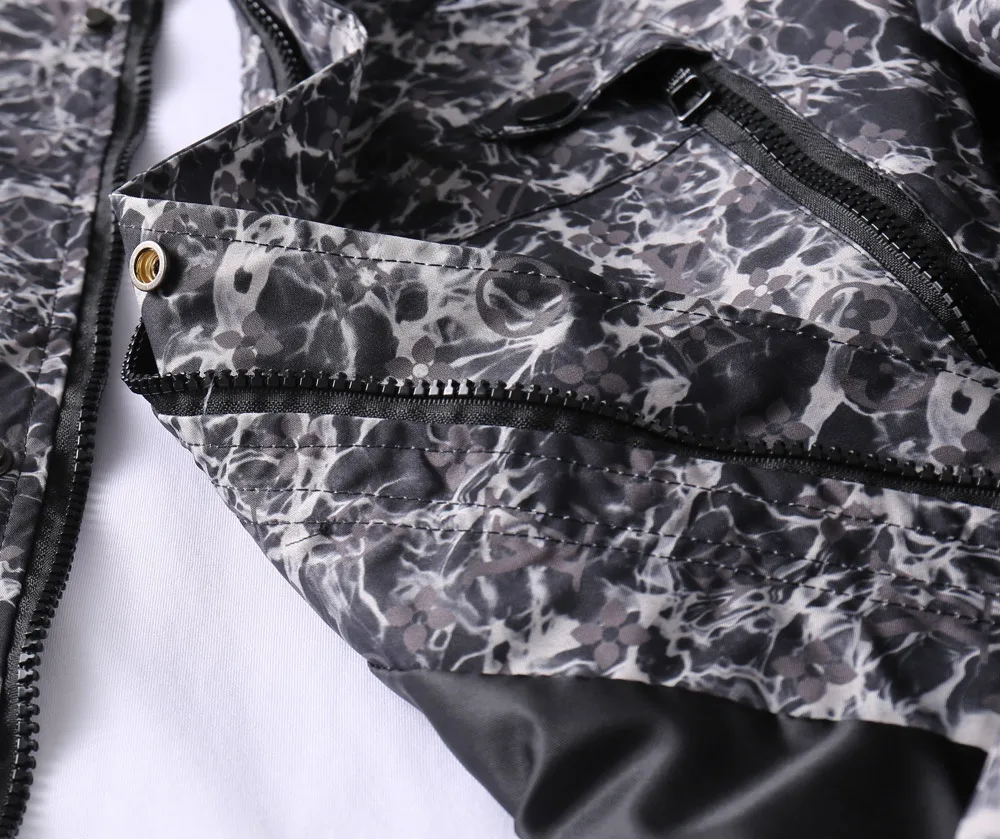 Monogram Pattern Hooded Windbreaker Jacket D37024653 — view 11