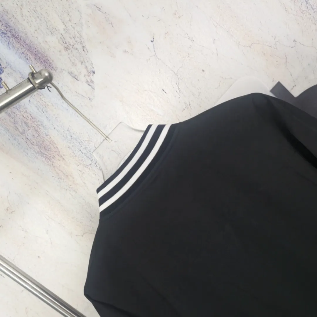 Embroidered Logo Nylon Varsity Jacket D37524598 — view 9