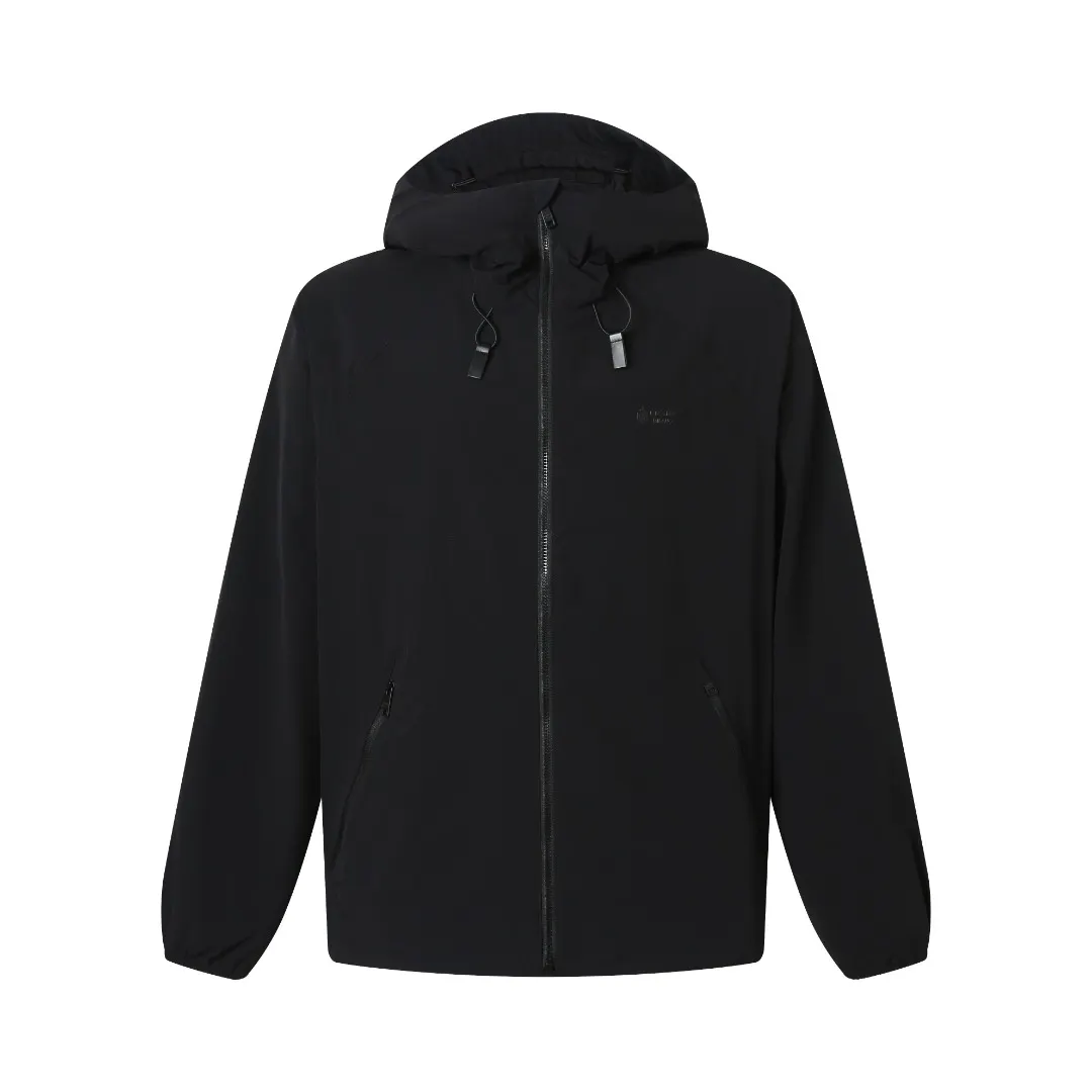 Logo-Print Hooded Nylon Windbreaker D37524885