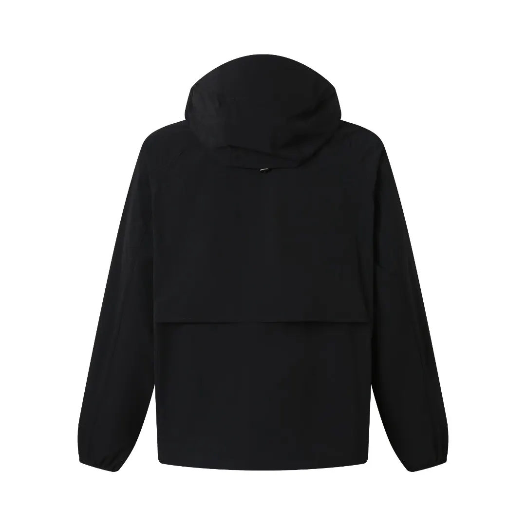 Logo-Print Hooded Nylon Windbreaker D37524885 — view 3