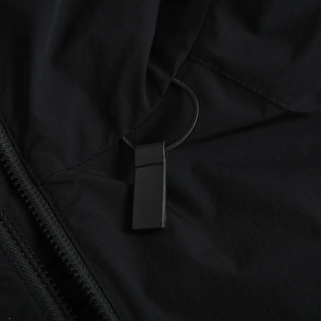 Logo-Print Hooded Nylon Windbreaker D37524885 — view 6