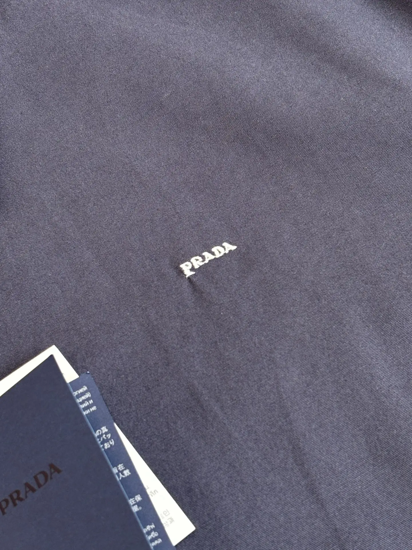 Logo-Embroidered Cotton Canvas Harrington Jacket D37524728 — view 6