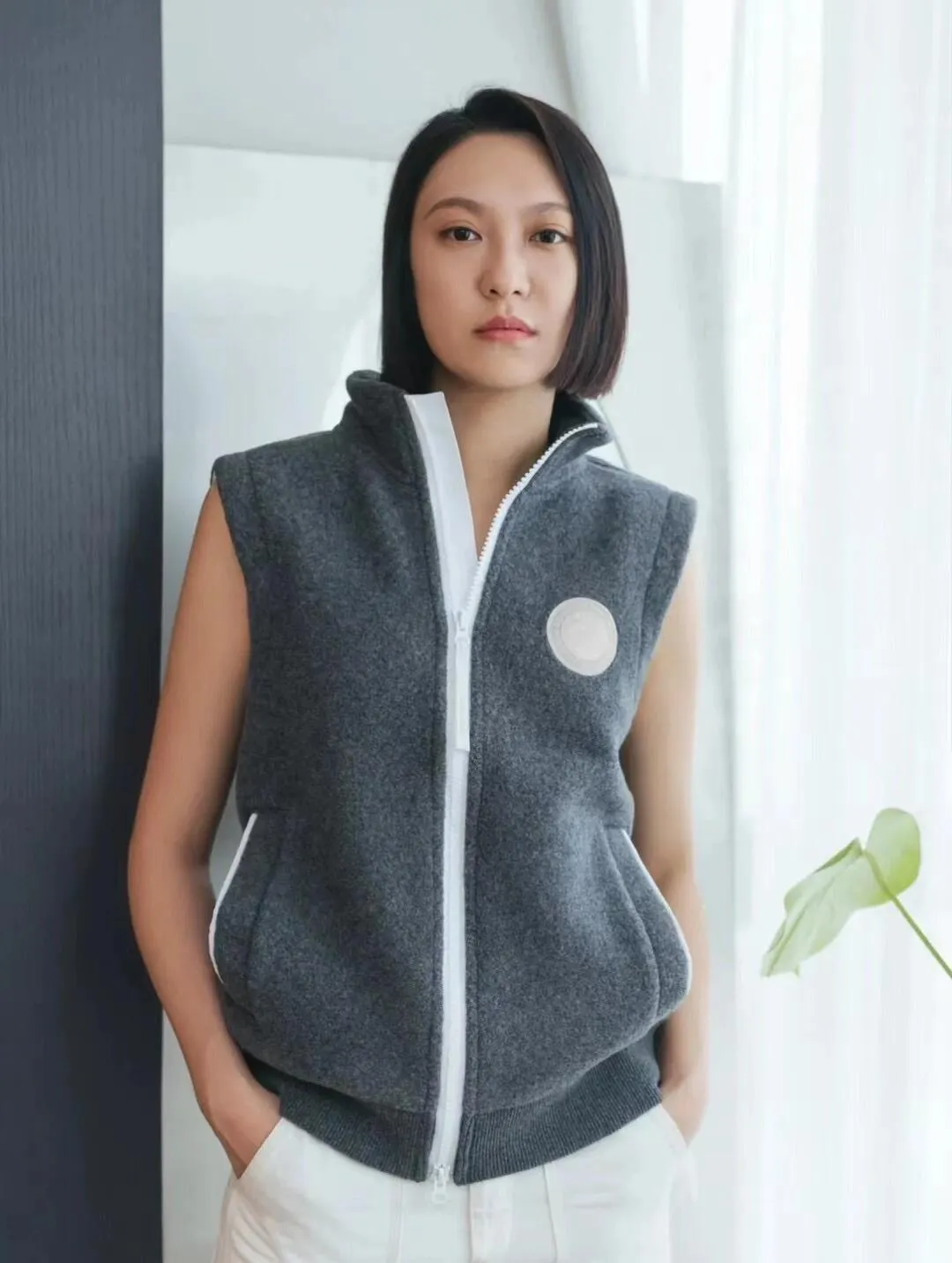 Canada Goose Mersey Wool-Blend Gilet D38024075