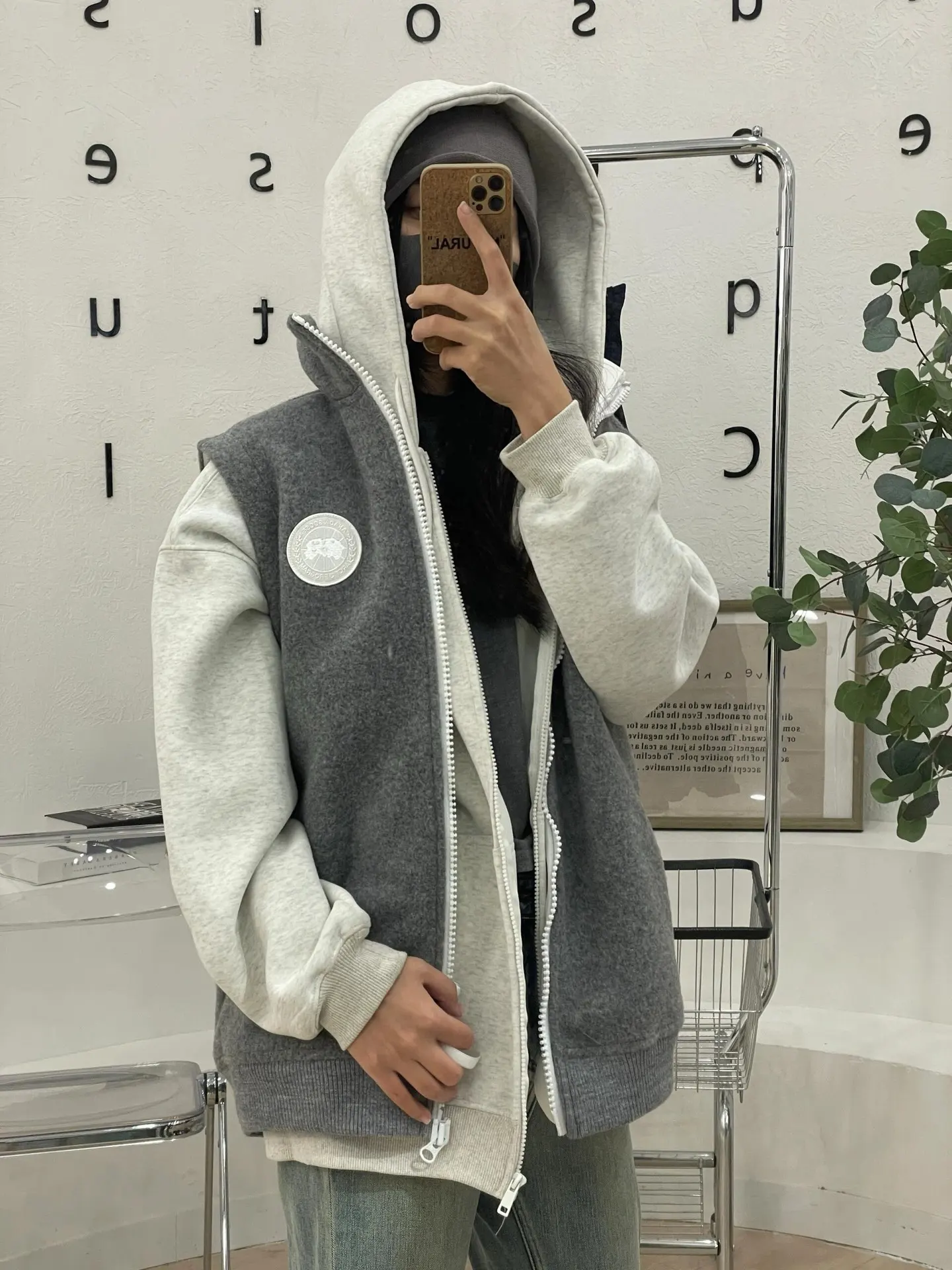 Canada Goose Mersey Wool-Blend Gilet D38024075 — view 5