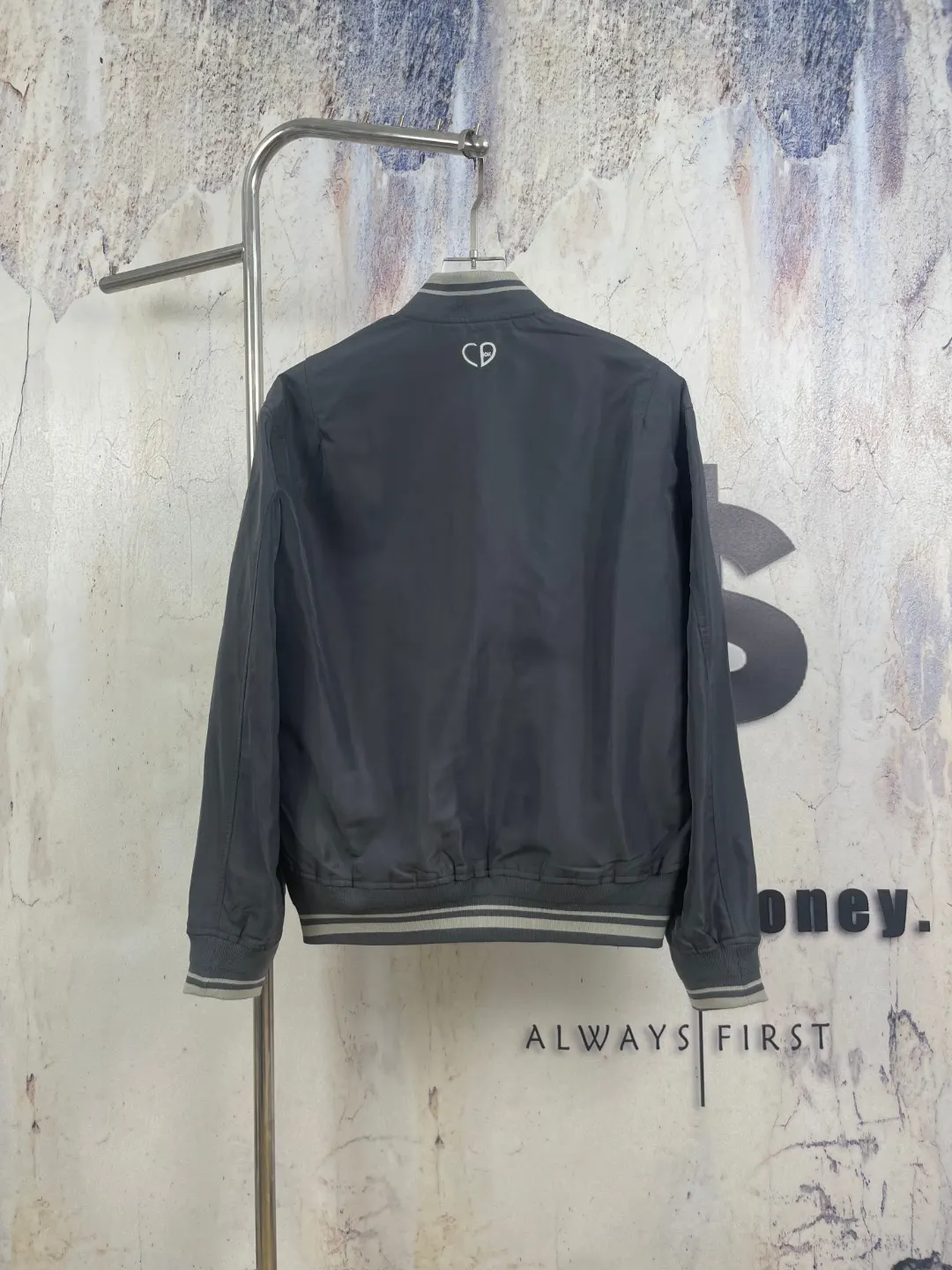 Atelier Logo Embroidered Bomber Jacket D38024605 — view 2