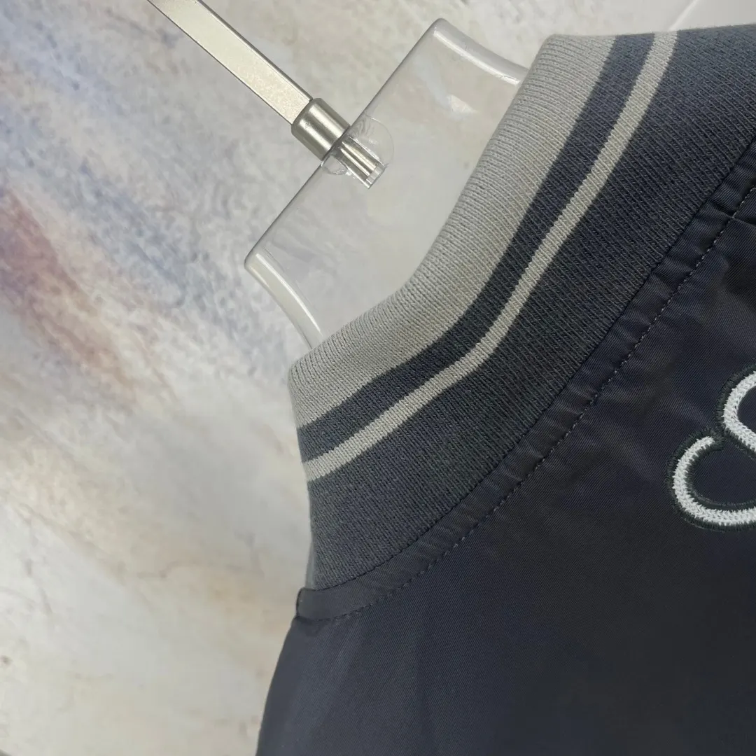 Atelier Logo Embroidered Bomber Jacket D38024605 — view 9