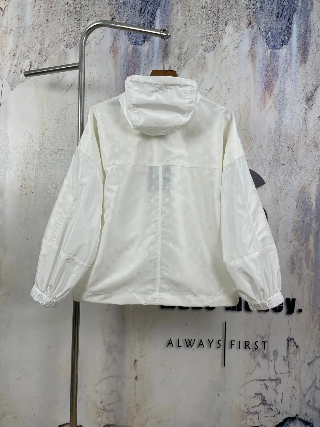 Monogram Jacquard Hooded Windbreaker D38024592 — view 2