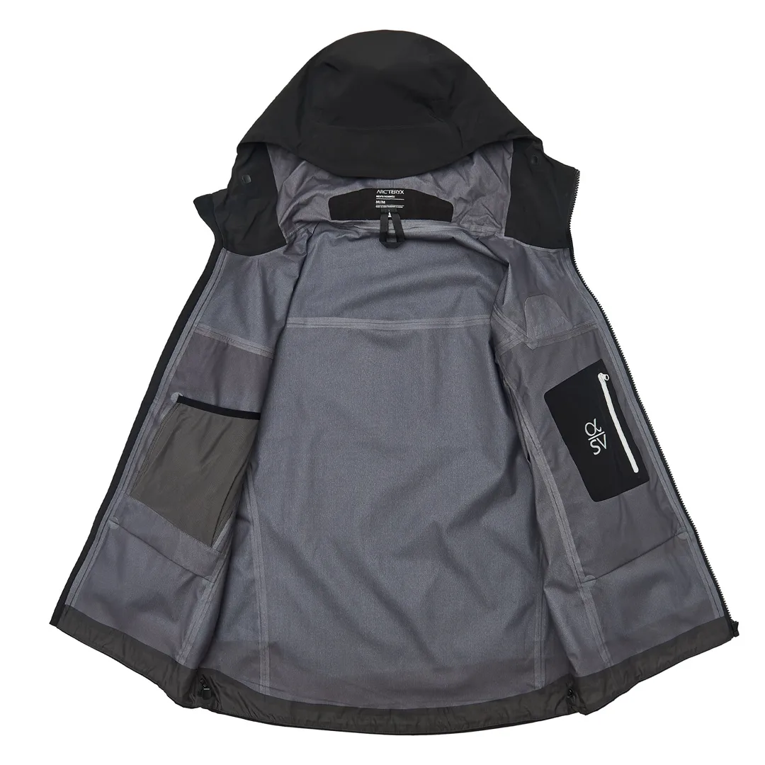 Alpha SV GORE-TEX Hooded Shell Jacket D38023958 — view 2