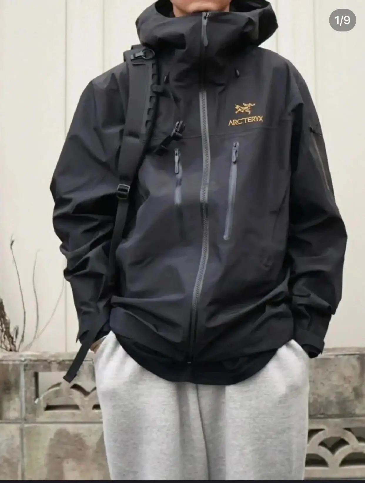 Alpha SV Hooded GORE-TEX Shell Jacket D38023944 — view 8
