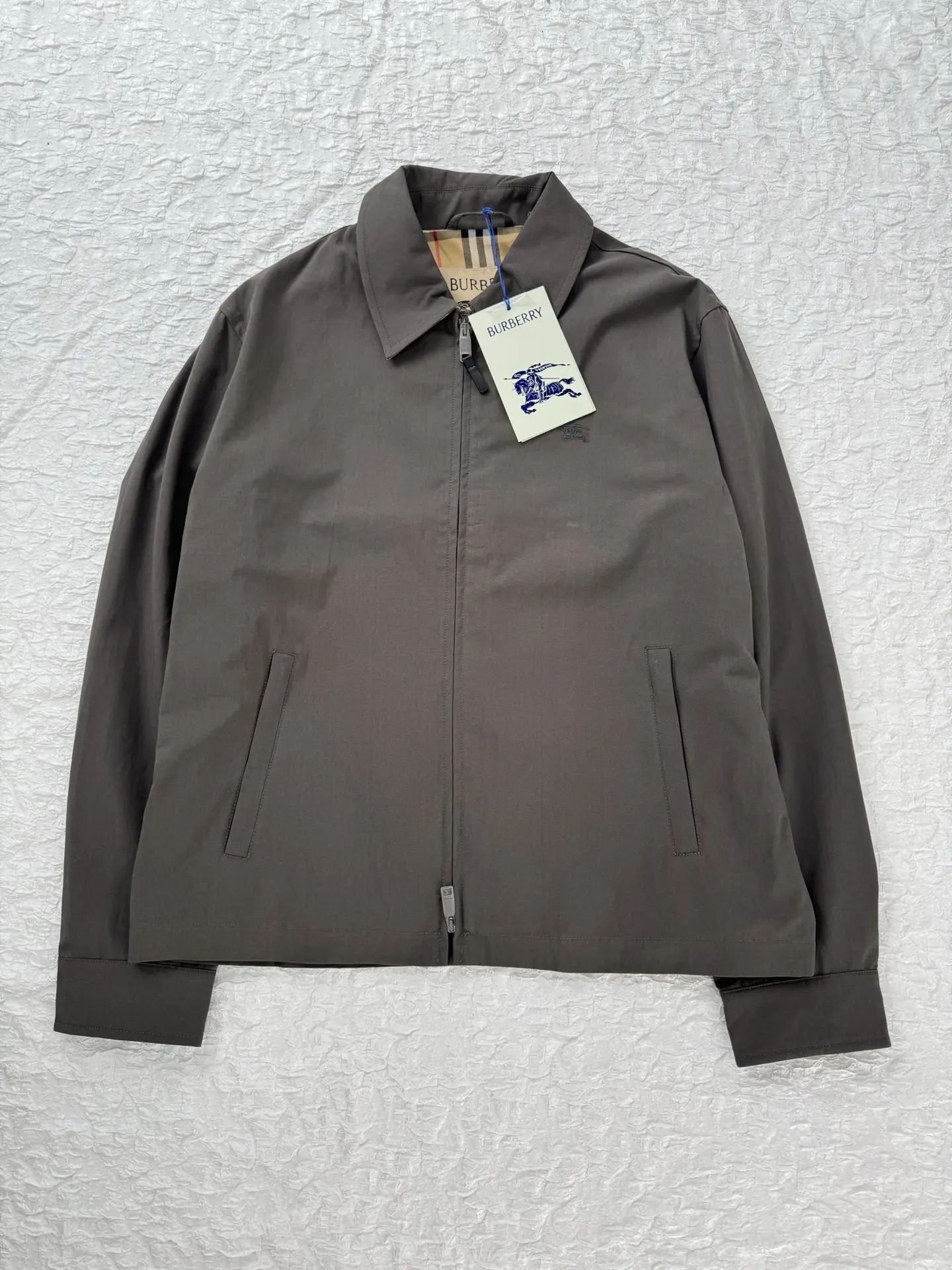 Embroidered Logo Harrington Jacket D38021121 — view 3