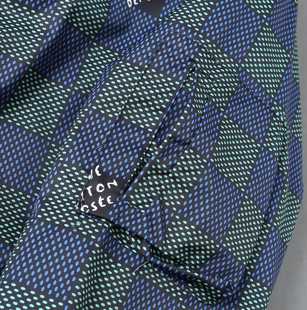 Damier Print Hooded Windbreaker Jacket D38024643 — view 14