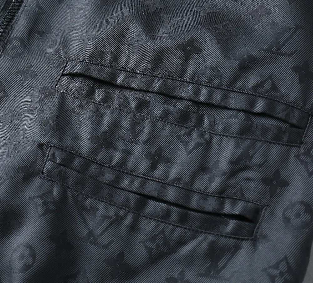 Monogram Embossed Harrington Jacket D38024639 — view 8