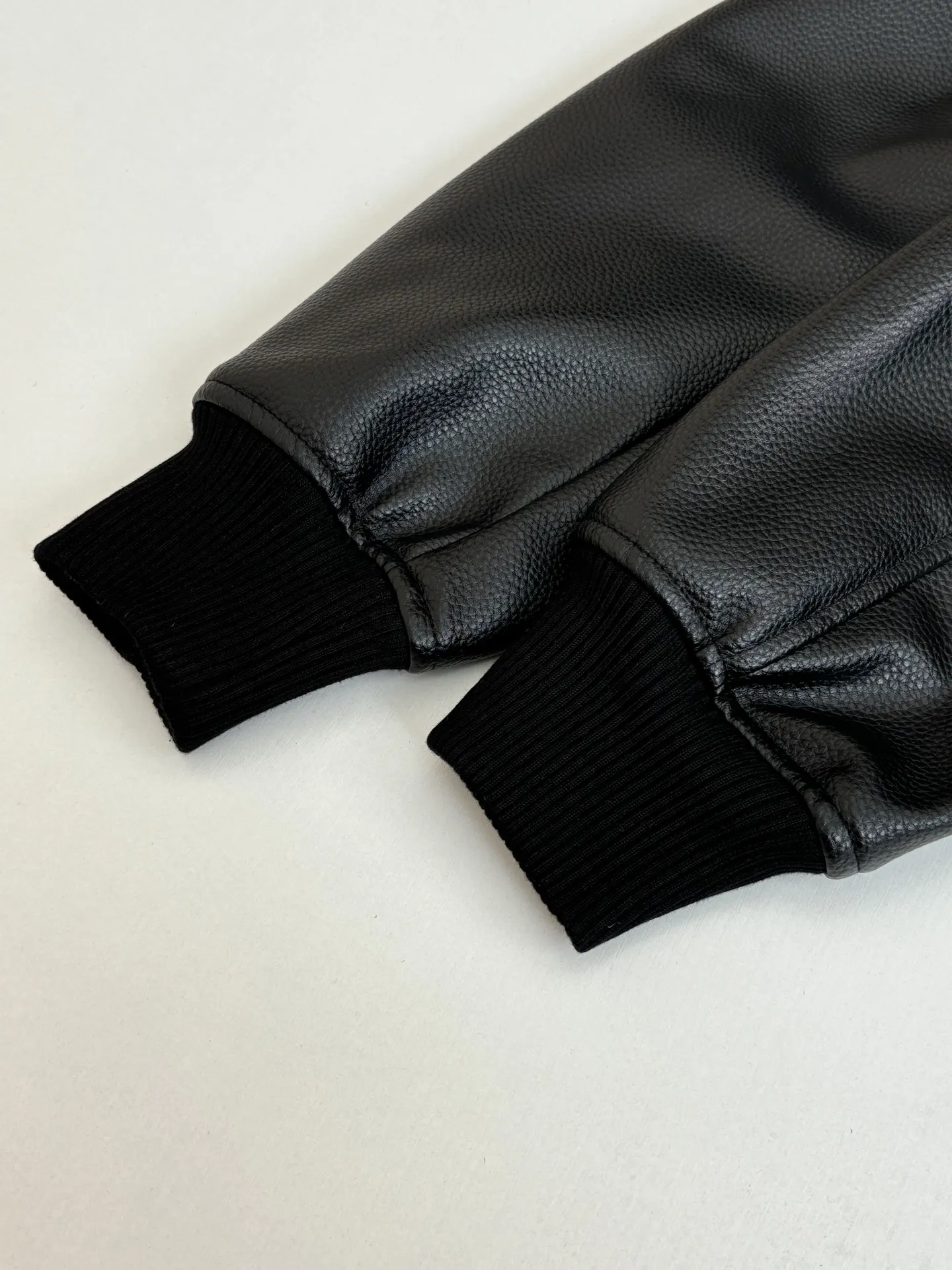 Damier Cashmere and Leather Varsity Jacket D38823909 — view 10