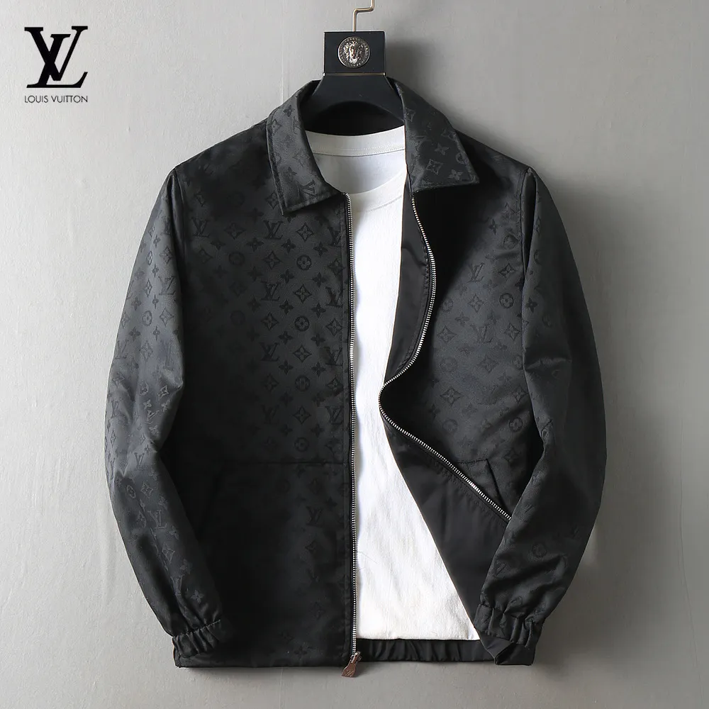 Monogram Jacquard Zip-Up Harrington Jacket D39024632