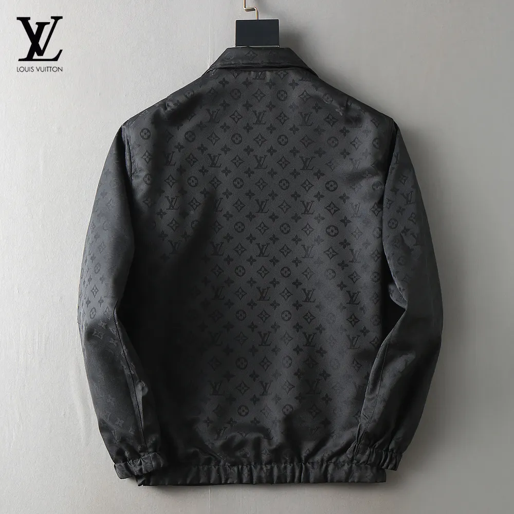 Monogram Jacquard Zip-Up Harrington Jacket D39024632 — view 3