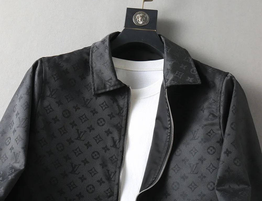 Monogram Jacquard Zip-Up Harrington Jacket D39024632 — view 5