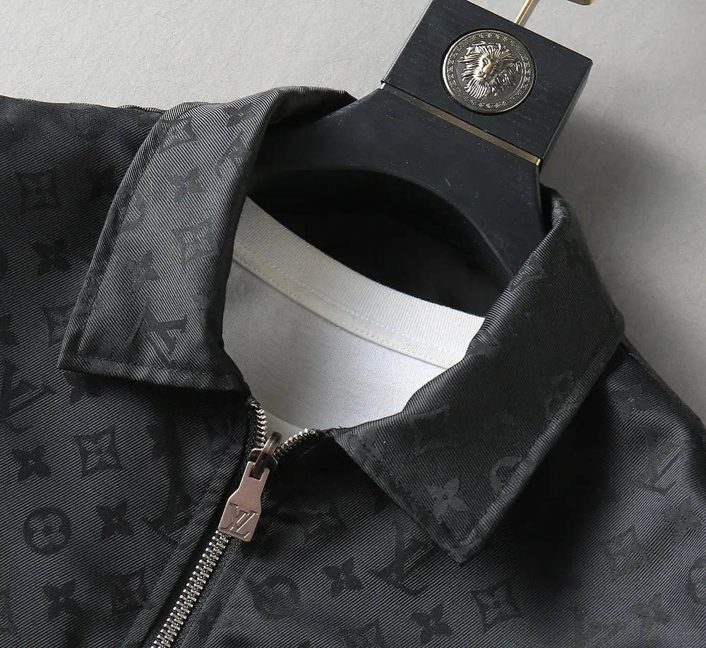 Monogram Jacquard Zip-Up Harrington Jacket D39024632 — view 6