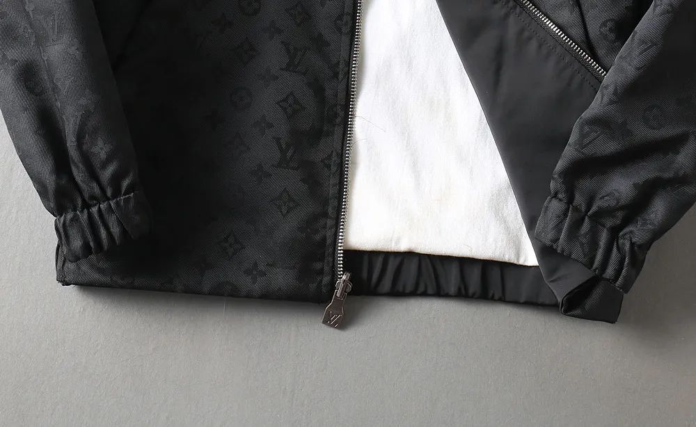 Monogram Jacquard Zip-Up Harrington Jacket D39024632 — view 9
