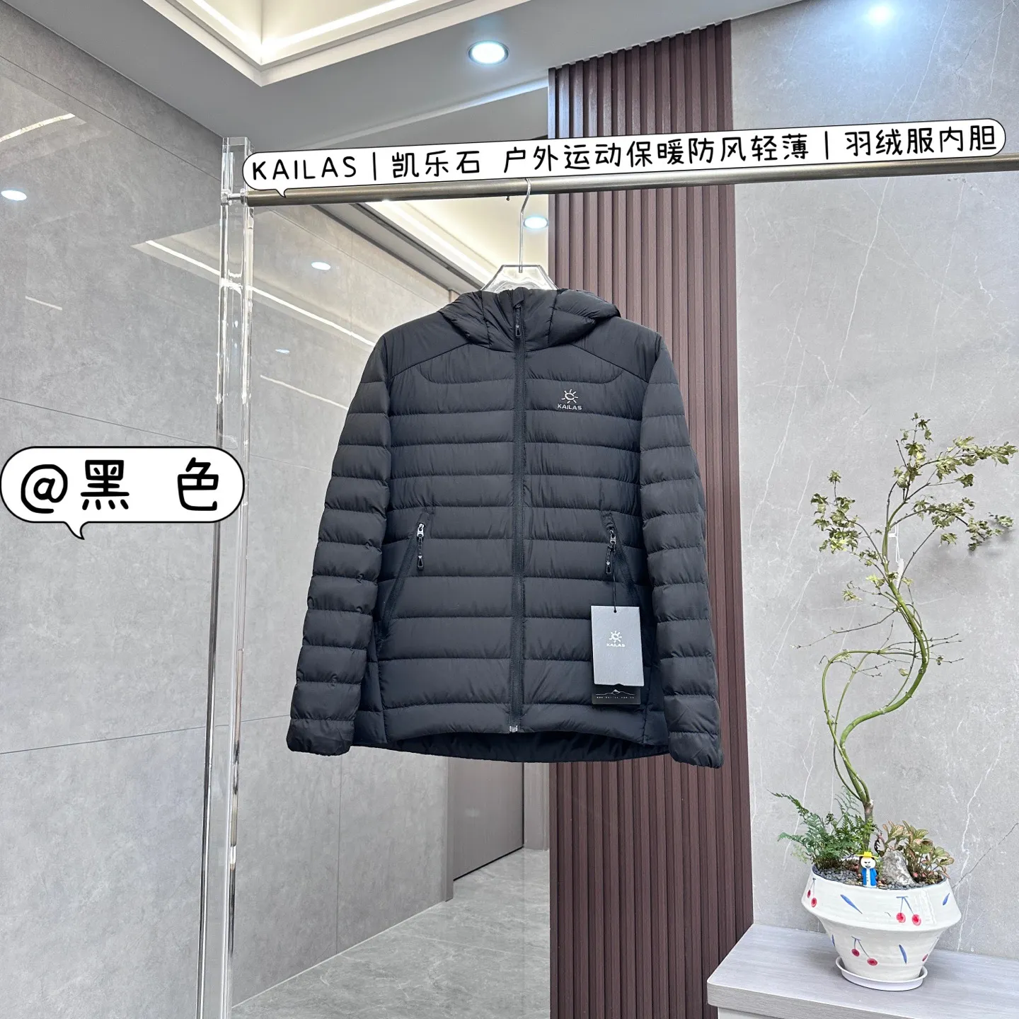 GT Zero 900-Fill Hooded Down Jacket D40021278 — view 2