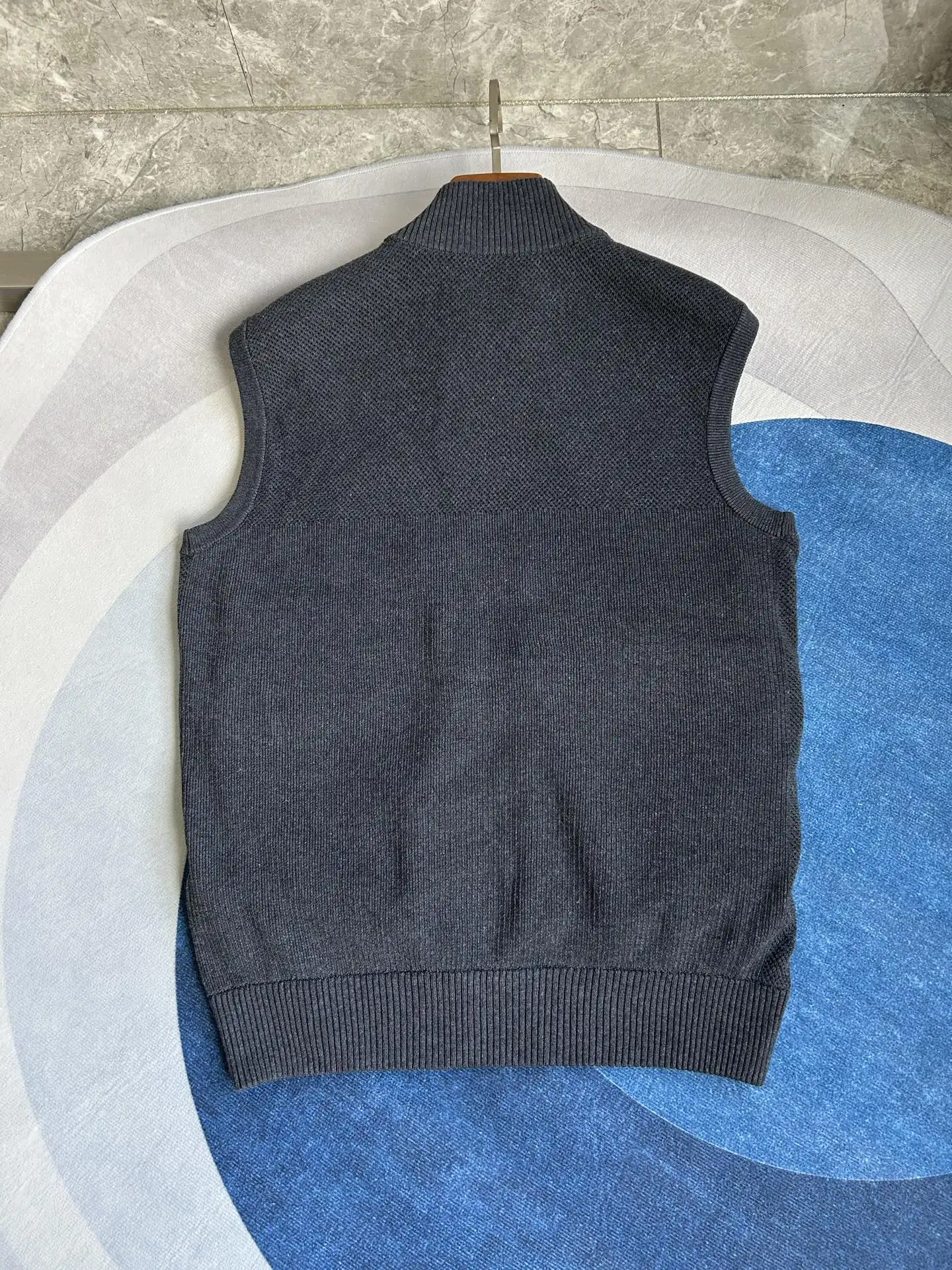 HyBridge Knit Gilet with Down-Filled Panels D40024028 — view 6