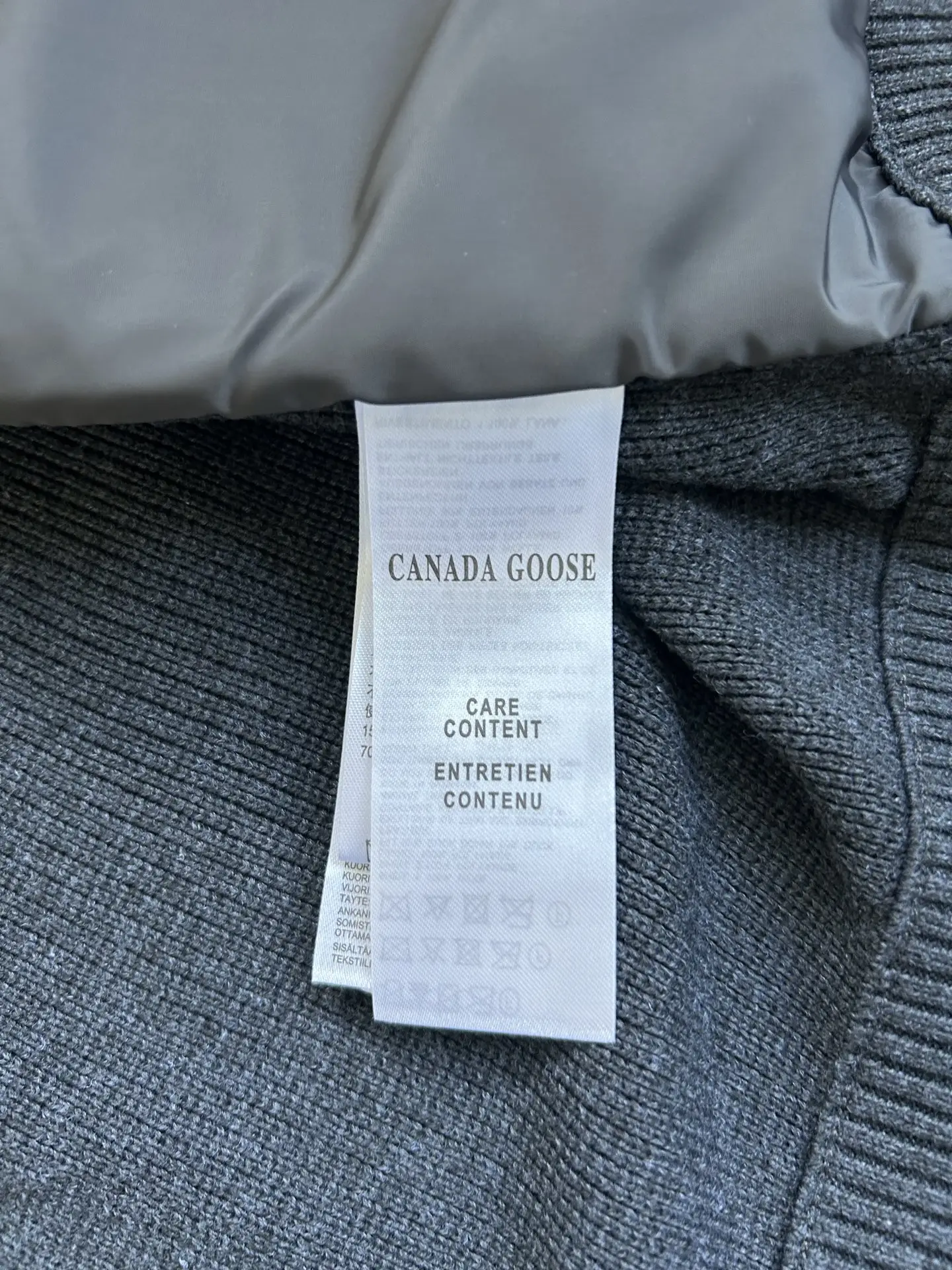 HyBridge Knit Gilet with Down-Filled Panels D40024028 — view 21