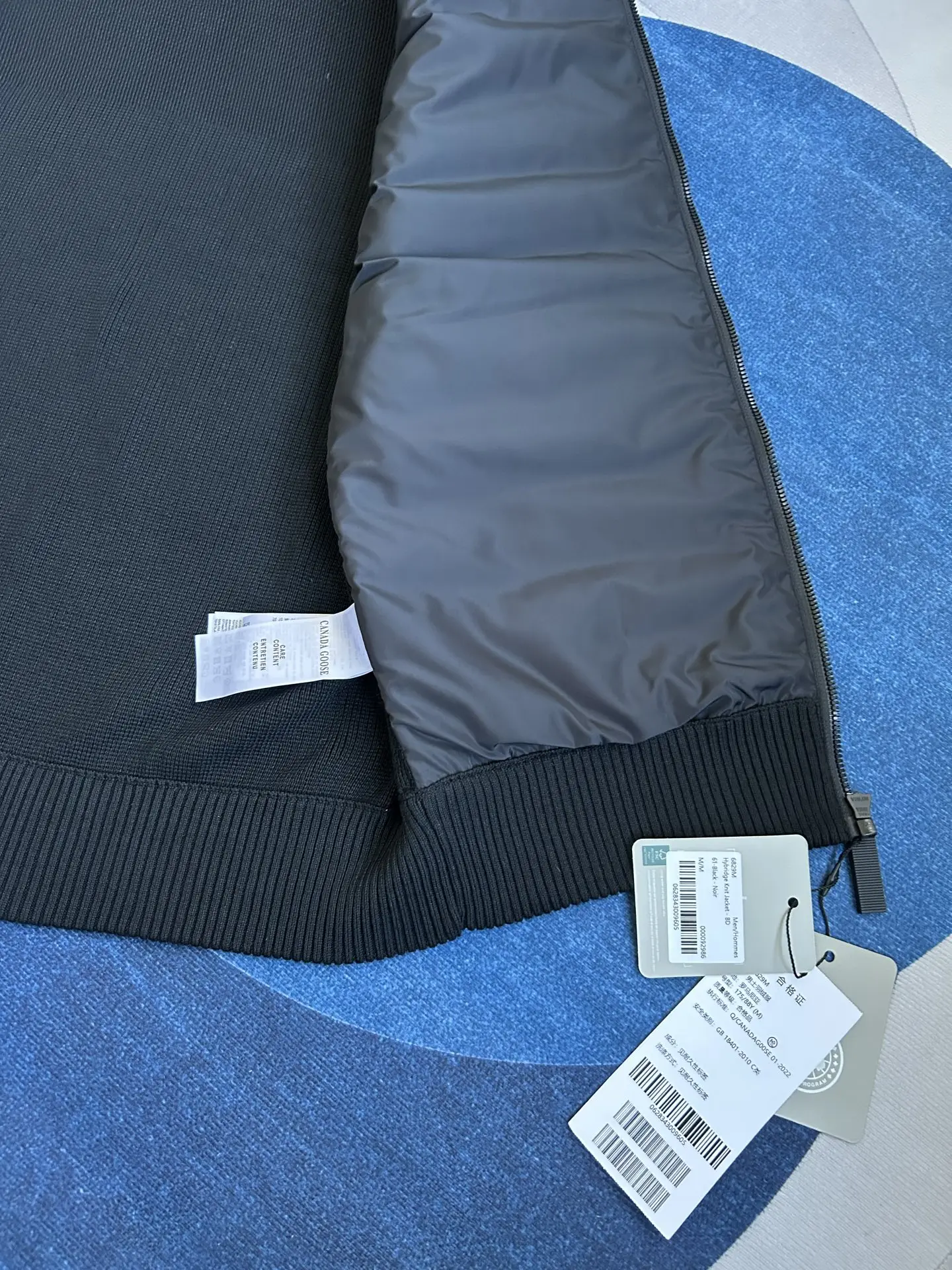 HyBridge Knit Down-Panelled Gilet D40024027 — view 21