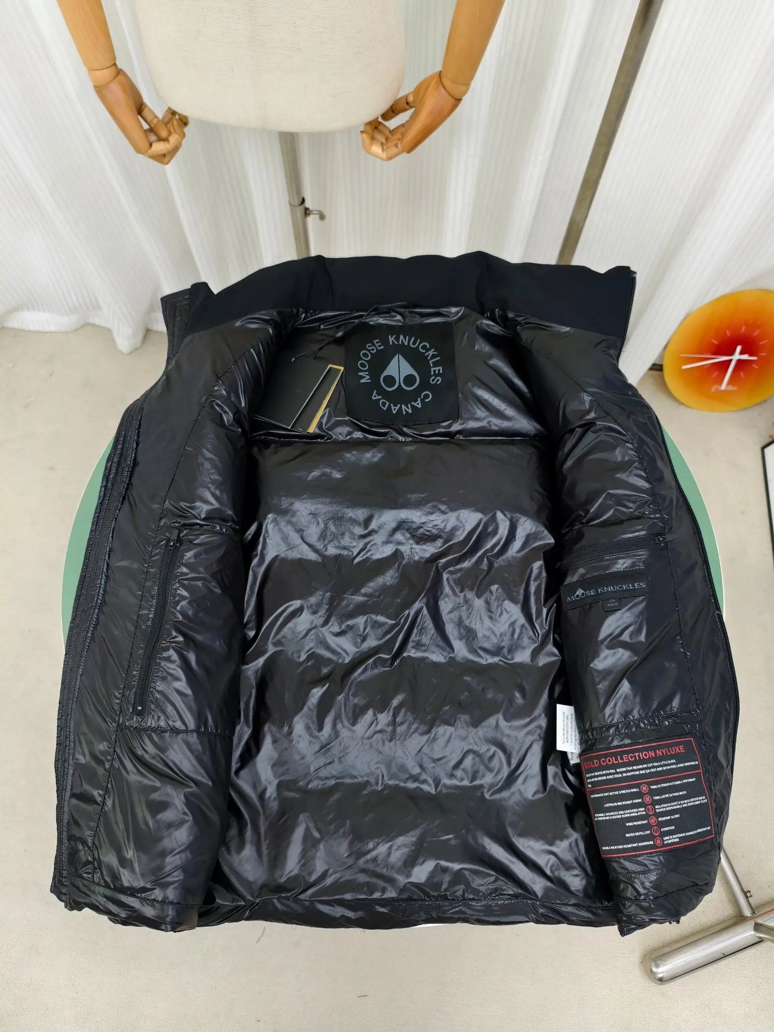 Victory Peak Glossy Down-Filled Gilet D40023861 — view 6