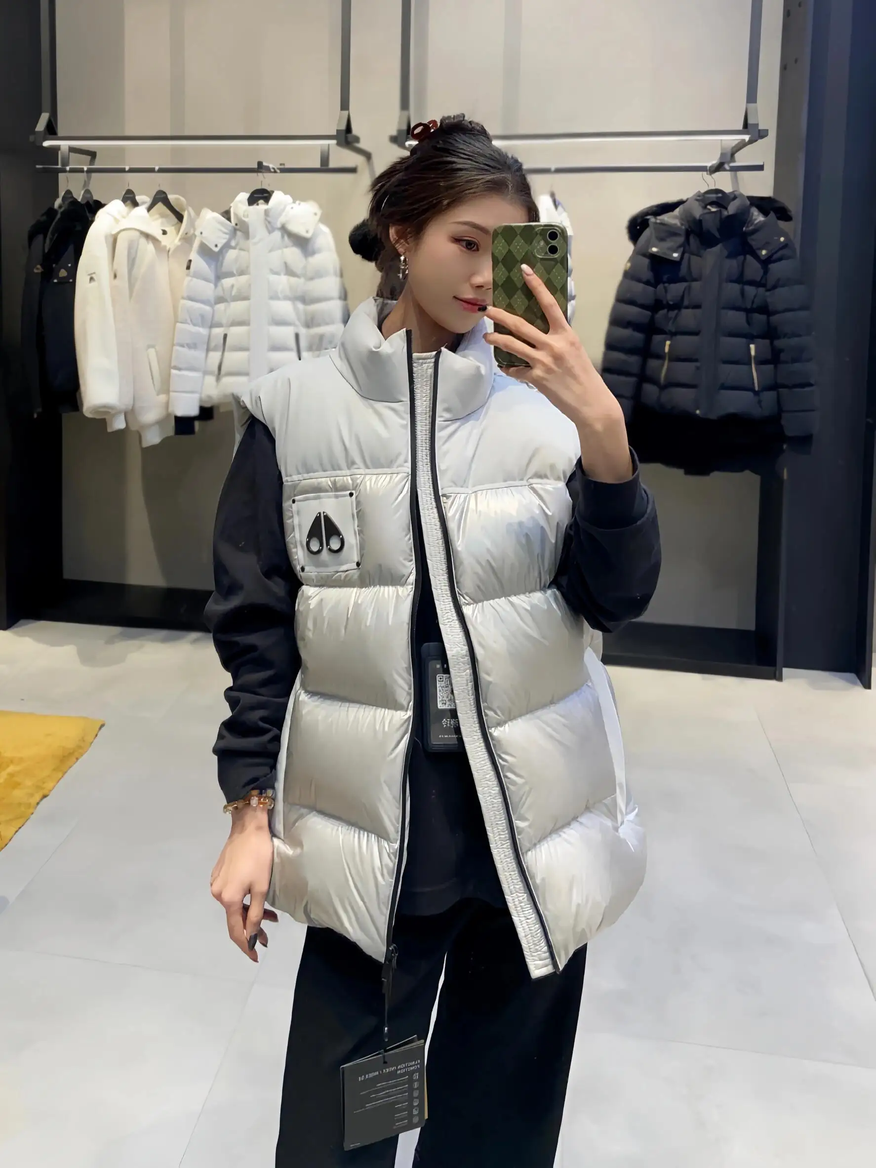 Victory Peak Glossy Down Gilet D40023862 — view 3
