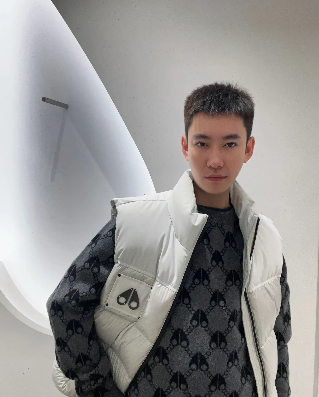 Victory Peak Glossy Down Gilet D40023862 — view 7