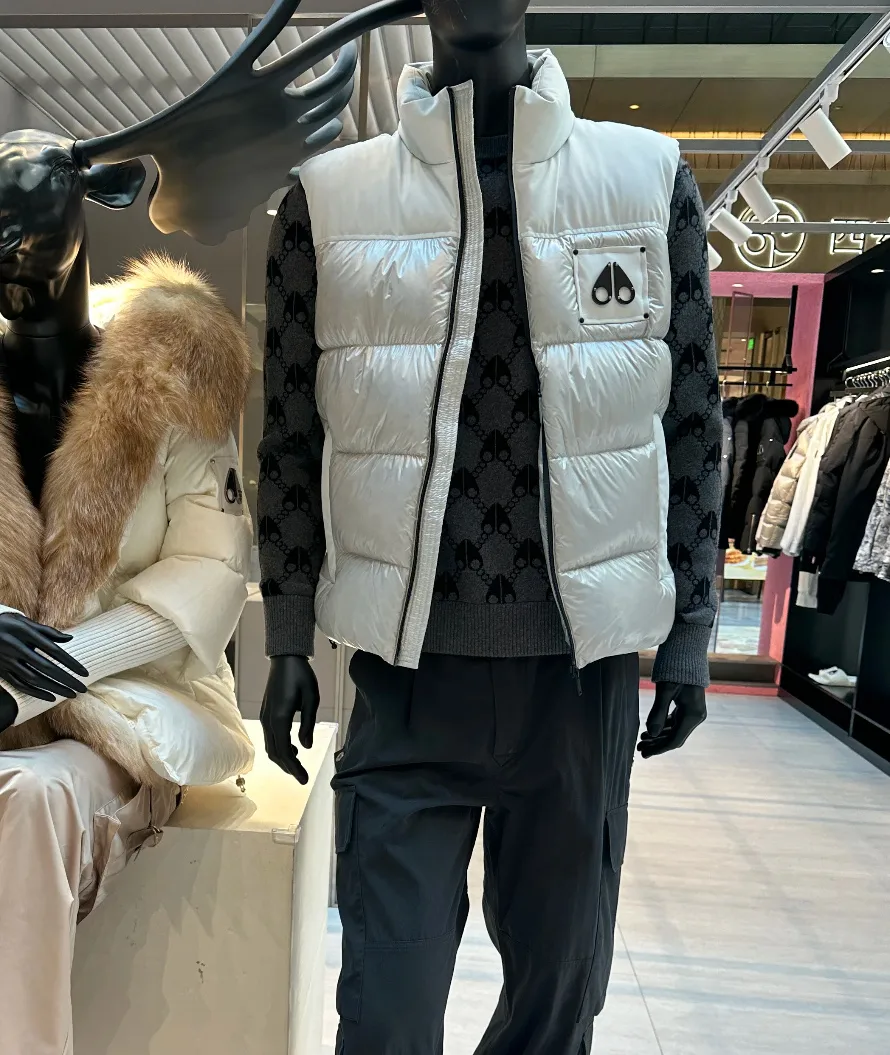 Victory Peak Glossy Down Gilet D40023862 — view 8