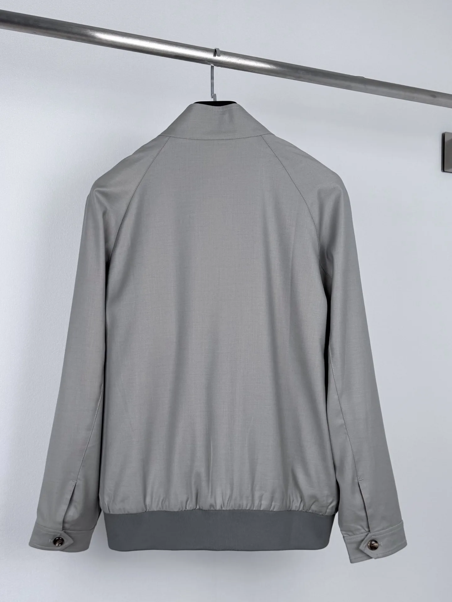 Dior Embroidered Wool-Blend Harrington Jacket D40021393 — view 3