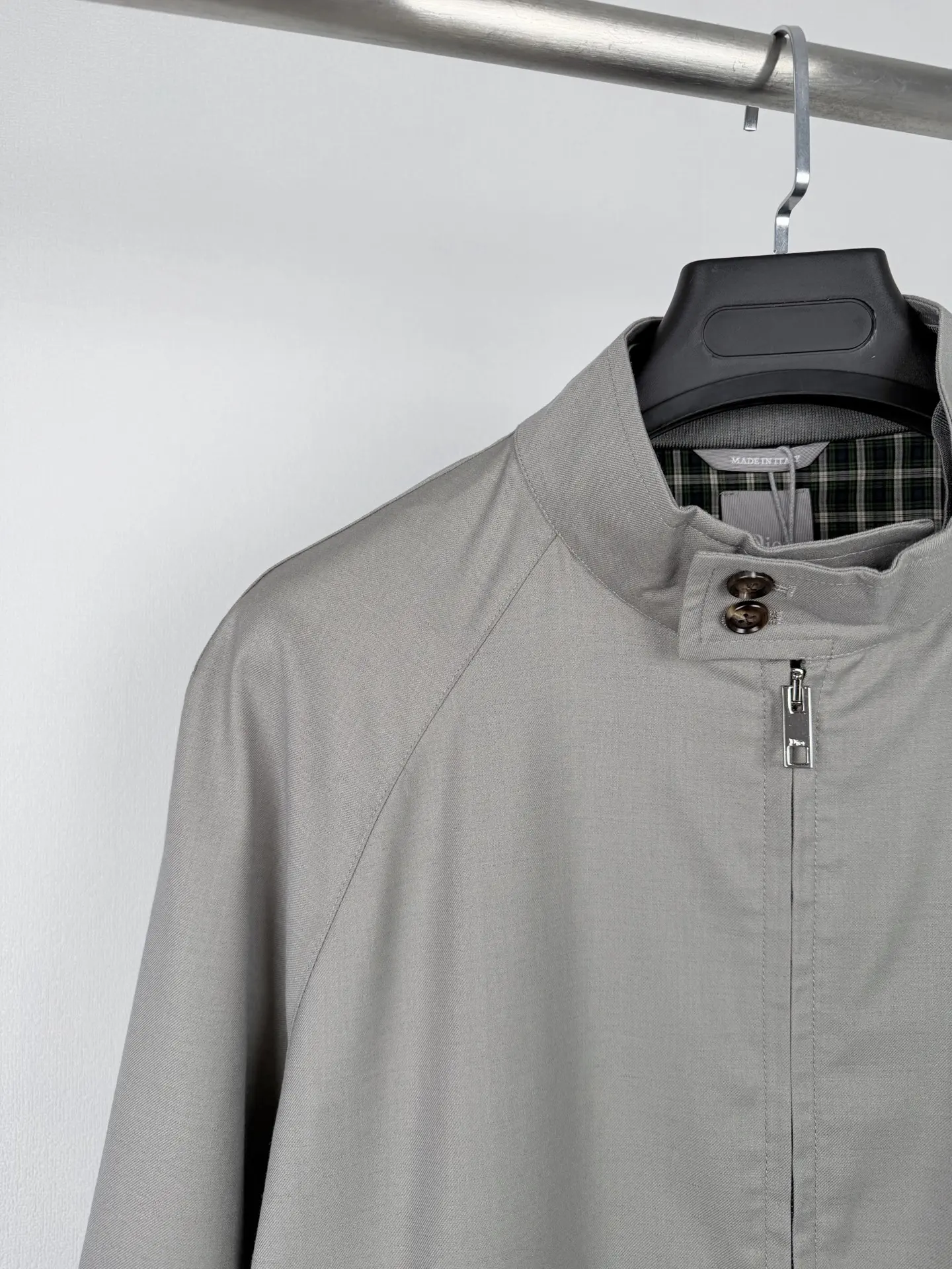 Dior Embroidered Wool-Blend Harrington Jacket D40021393 — view 6