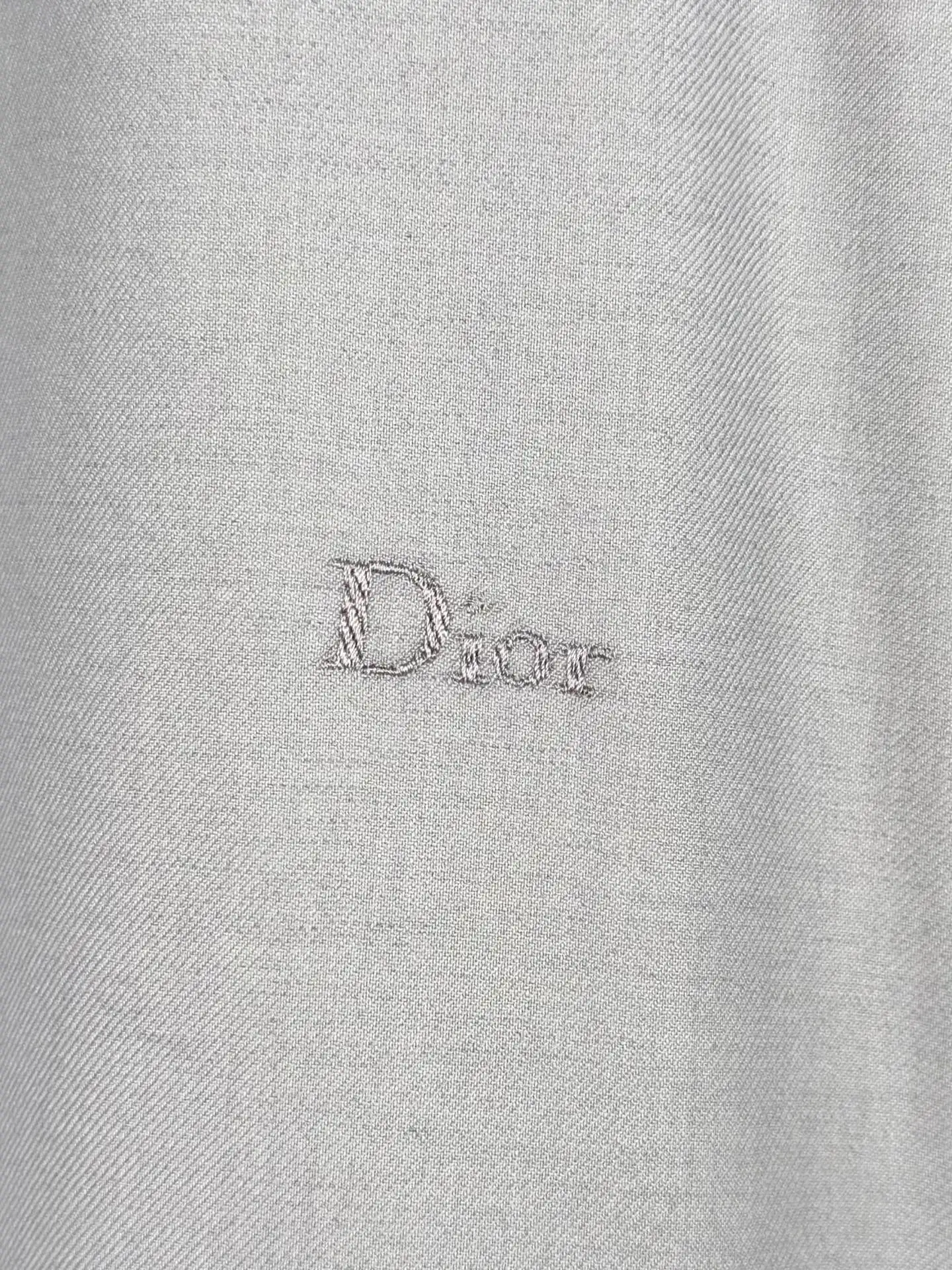Dior Embroidered Wool-Blend Harrington Jacket D40021393 — view 7