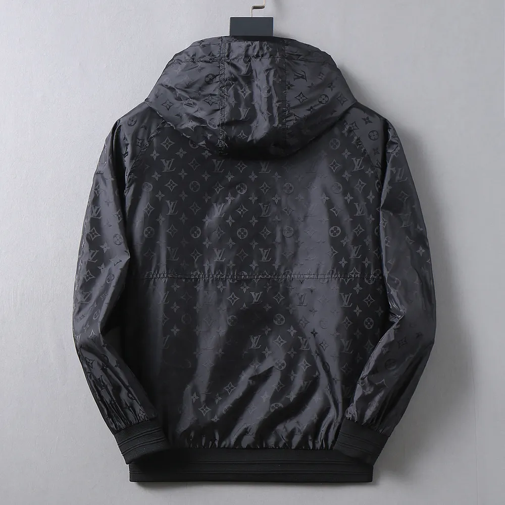 Monogram Jacquard Hooded Windbreaker Jacket D40024648 — view 2