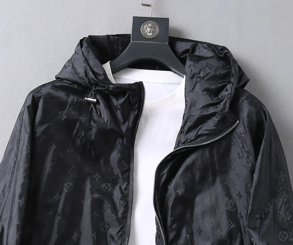Monogram Jacquard Hooded Windbreaker Jacket D40024648 — view 5