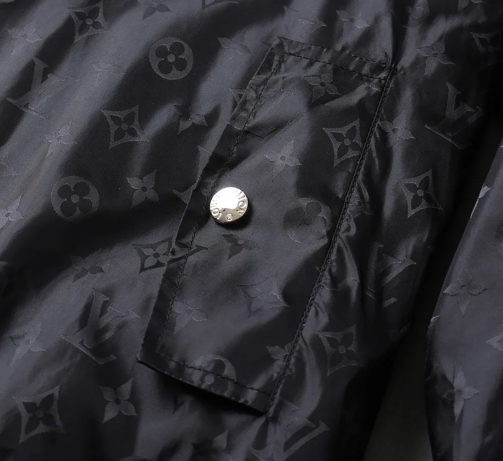 Monogram Jacquard Hooded Windbreaker Jacket D40024648 — view 9
