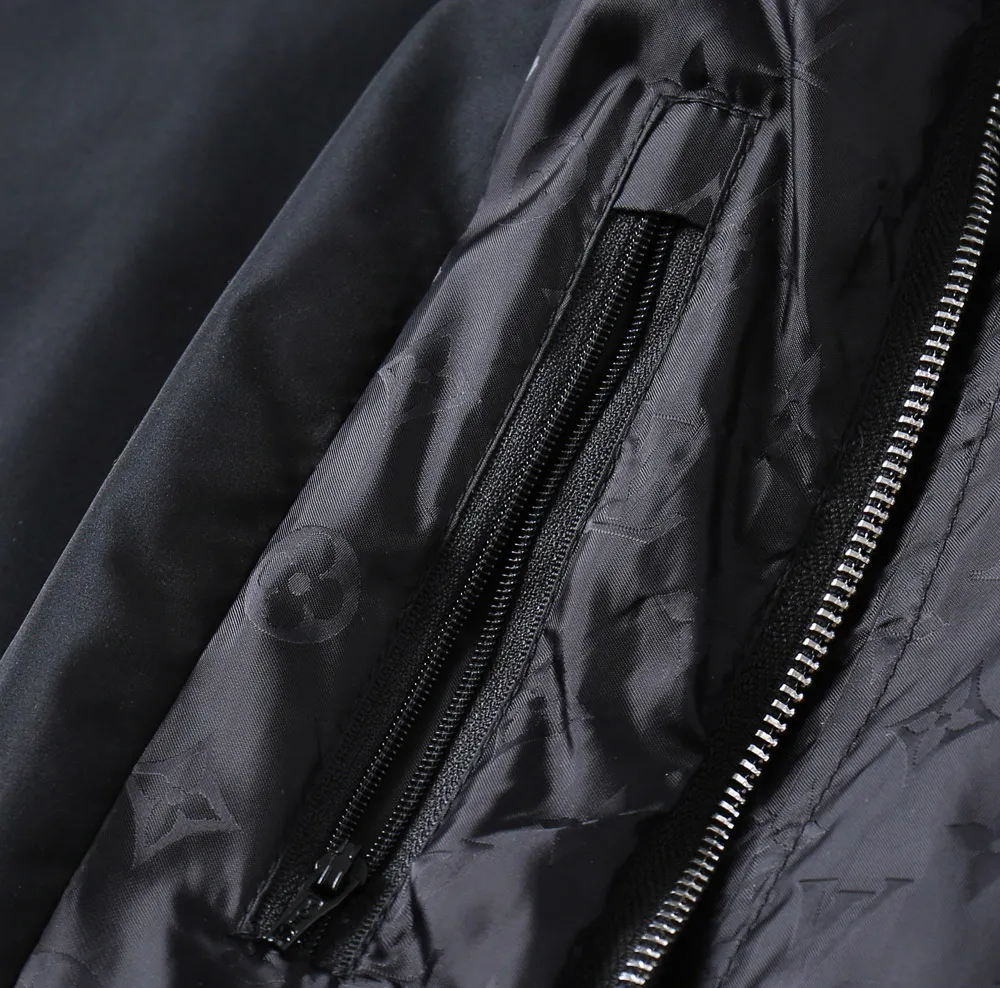 Monogram Jacquard Hooded Windbreaker Jacket D40024648 — view 12