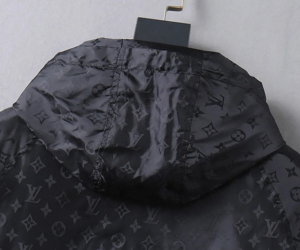 Monogram Jacquard Hooded Windbreaker Jacket D40024648 — view 13
