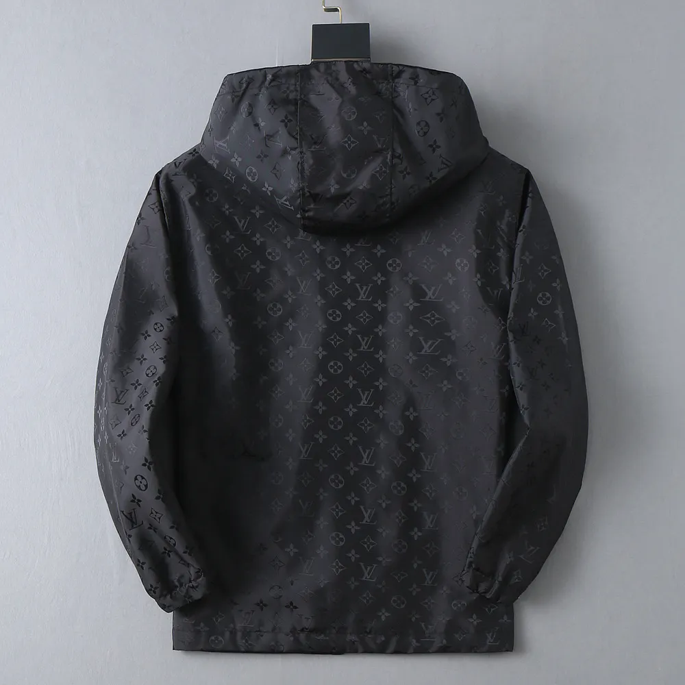 Monogram Jacquard Hooded Windbreaker Jacket D40024624 — view 2