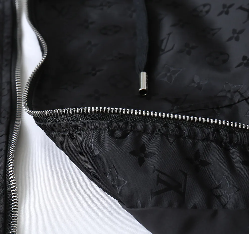 Monogram Jacquard Hooded Windbreaker Jacket D40024624 — view 11