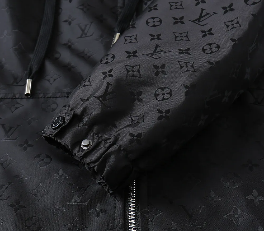 Monogram Jacquard Hooded Windbreaker Jacket D40024624 — view 13