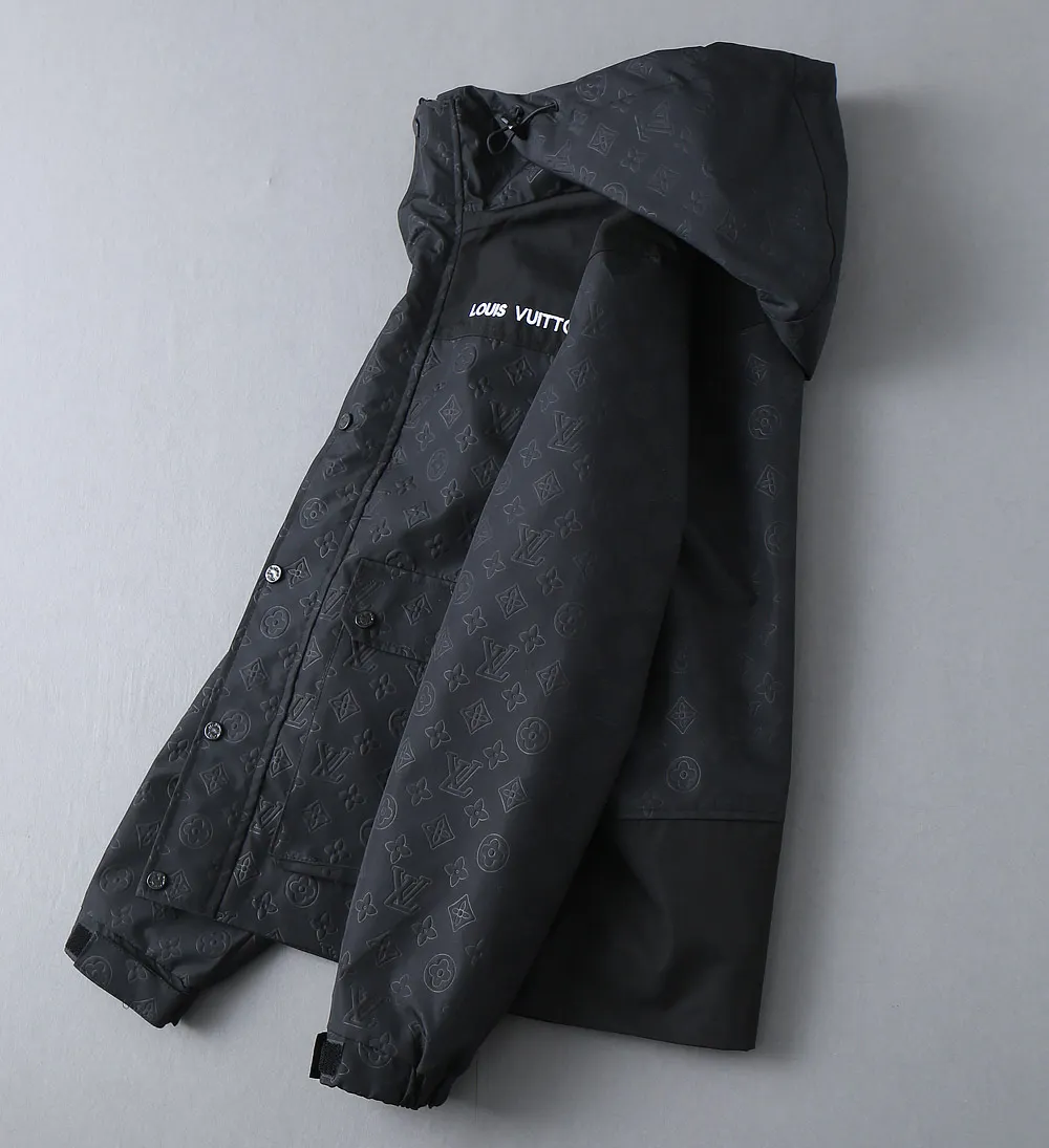 Monogram Embossed Hooded Jacket D40024615 — view 4