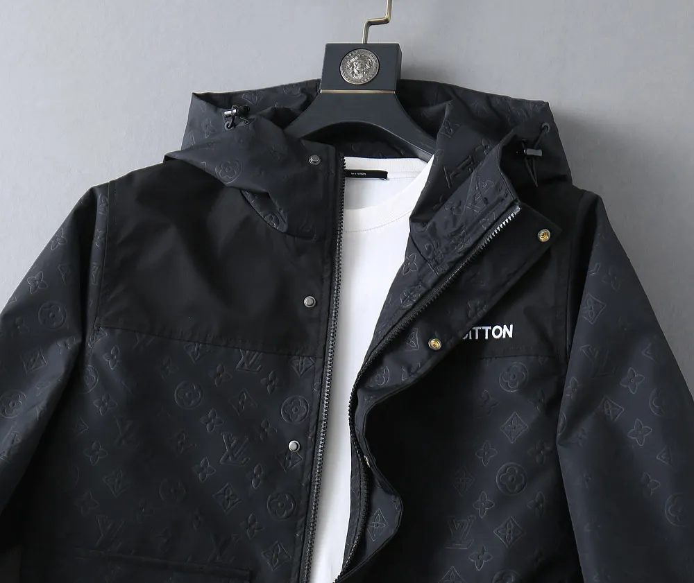 Monogram Embossed Hooded Jacket D40024615 — view 5